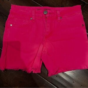 Joe's Jeans Hot Pink Jean Shorts
